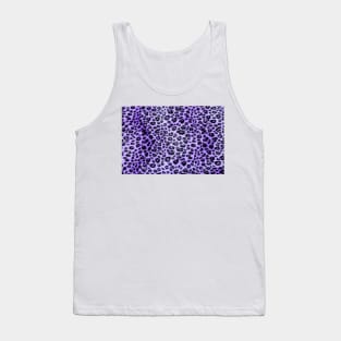 Purple Leopard Print Tank Top